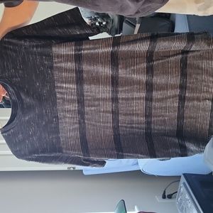 Urban pipeline striped t-shirt